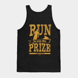 Christian T-Shirt: Run to Win the Prize Tank Top